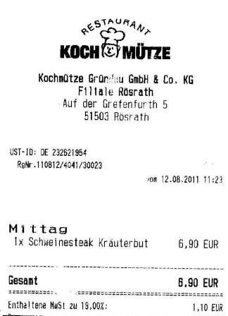 emwt Hffner Kochmtze Restaurant